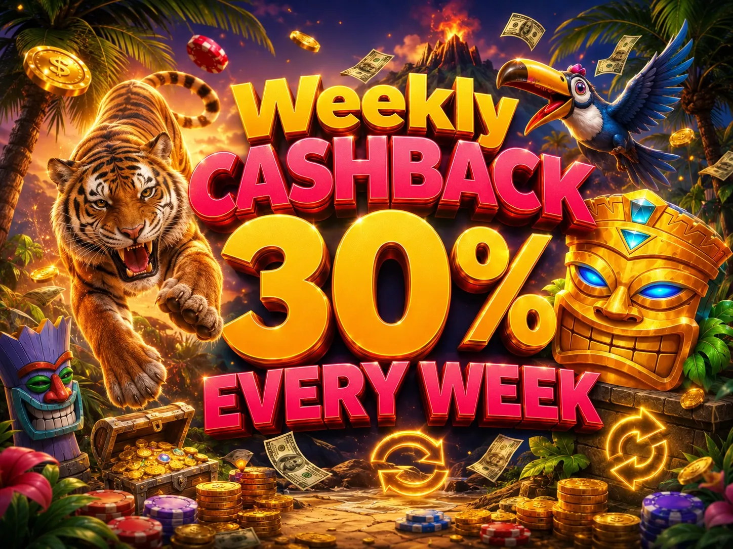 Weekly cashback